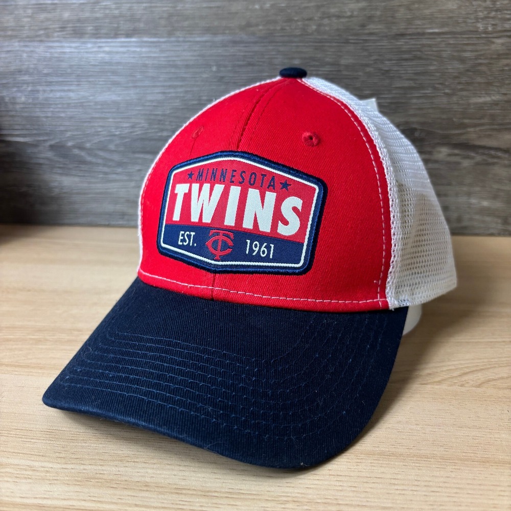 Minnesota Twins Hat Snap‎ Back Red MLB Baseball Adjustable NWT